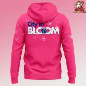 Washington Wizards Cherry Blossom Special Edition Hoodie 3