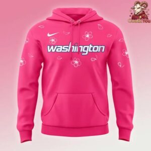 Washington Wizards Cherry Blossom Special Edition Hoodie 5
