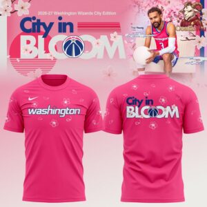 Washington Wizards Cherry Blossom Uniform T-Shirt