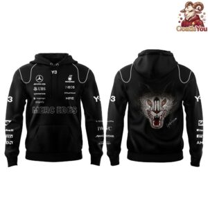 Y 3 and Mercedes AMG PETRONAS F1 Team Unveil Their Latest Hoodie 6 1