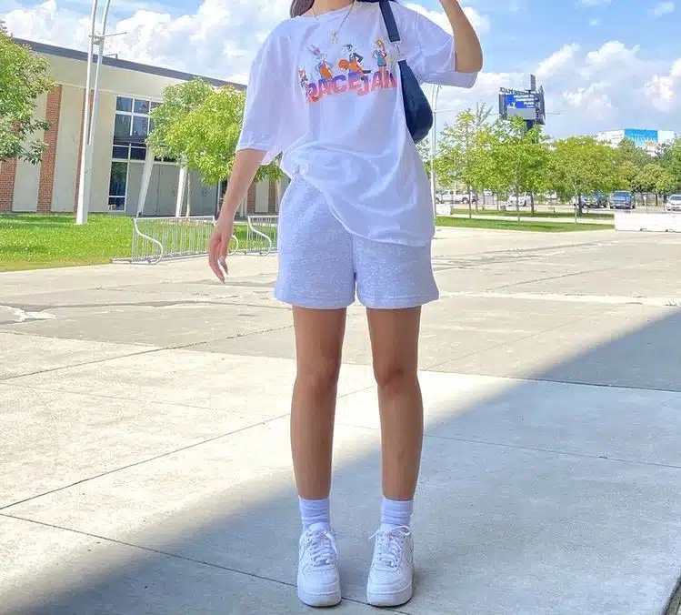 Air Force 1s and Tees for Women