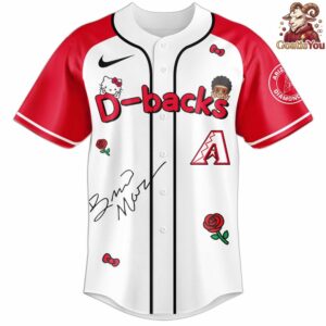 Arizona Diamondbacks x Bruno Mars x Hello Kitty Limited Edition Jersey 2