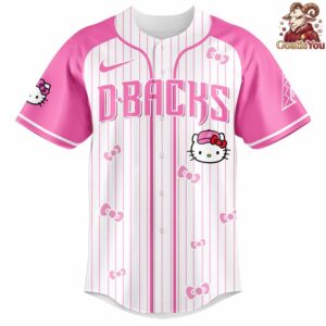 Arizona Diamondbacks x Hello Kitty Night Limited Edition Jersey 6