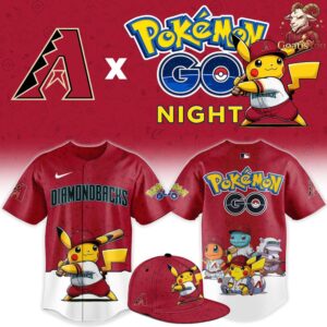 Arizona Diamondbacks x Pokémon GO Night Limited Edition Jersey