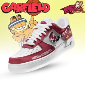 Arkansas Razorbacks x Garfield Limited Edition Air Force 1