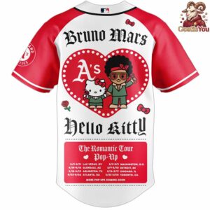 Athletics x Bruno Mars x Hello Kitty Limited Edition Jersey 3