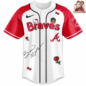 Atlanta Braves x Bruno Mars x Hello Kitty Limited Edition Jersey 2