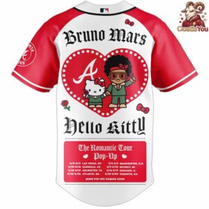 Atlanta Braves x Bruno Mars x Hello Kitty Limited Edition Jersey 3