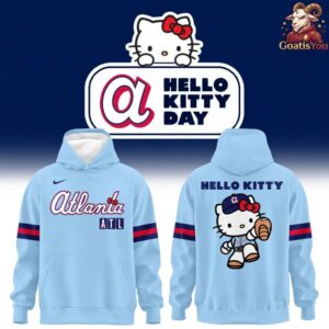 Atlanta Braves x Hello Kitty 2026 City Connect Hoodie