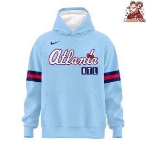 Atlanta Braves x Hello Kitty 2026 City Connect Hoodie 2