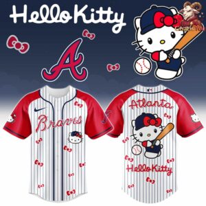 Atlanta Braves x Hello Kitty Night Limited Edition Jersey