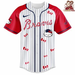 Atlanta Braves x Hello Kitty Night Limited Edition Jersey 2