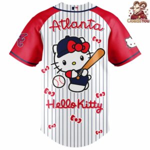 Atlanta Braves x Hello Kitty Night Limited Edition Jersey 3