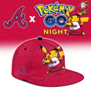Atlanta Braves x Pokemon GO Night Limited Edition Jersey 3