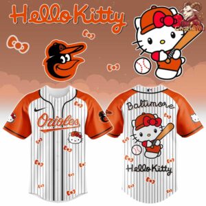 Baltimore Orioles x Hello Kitty Night Limited Edition Jersey