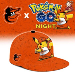 Baltimore Orioles x Pokemon GO Night Limited Edition Jersey 3