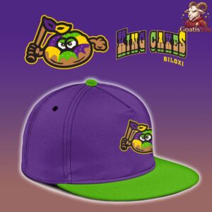 Biloxi Shuckers x Biloxi King Cakes Limited Edition Jersey 3