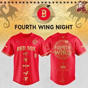 Boston Red Sox x Fourth Wing Night 2026 Jersey