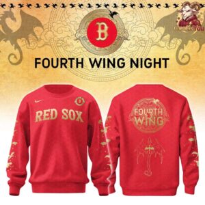 Boston Red Sox x Fourth Wing Night 2026 Sweatshirt