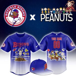 Buffalo Bisons Peanuts Night Limited Edition Jersey
