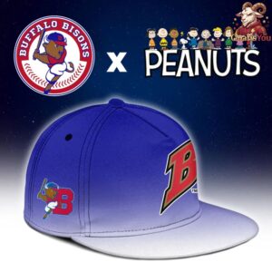 Buffalo Bisons Peanuts Night Limited Edition Jersey 3