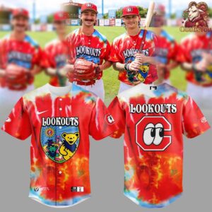 Chattanooga Lookouts x Grateful Dead Limited Edition Jersey