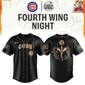 Chicago Cubs Fourth Wings Night Limited Edition Jersey 3