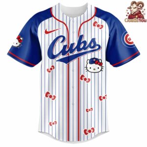 Chicago Cubs x Hello Kitty Night Limited Edition Jersey 2