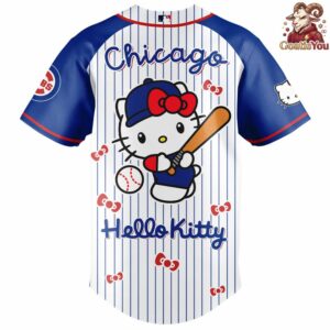 Chicago Cubs x Hello Kitty Night Limited Edition Jersey 3