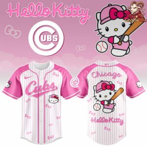 Chicago Cubs x Hello Kitty Night Limited Edition Jersey 5