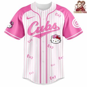 Chicago Cubs x Hello Kitty Night Limited Edition Jersey 6