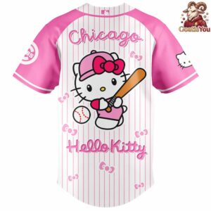 Chicago Cubs x Hello Kitty Night Limited Edition Jersey 7