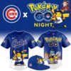 Chicago Cubs x Pokémon GO Night Limited Edition Jersey