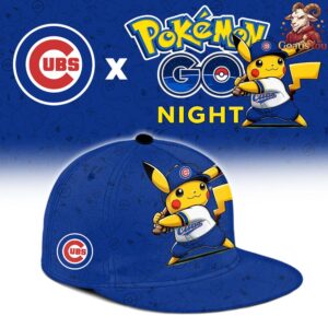 Chicago Cubs x Pokemon GO Night Limited Edition Jersey 3