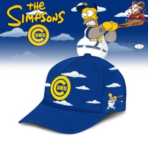Chicago Cubs x The Simpsons Limited Edition Baseball Jersey 2