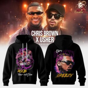 Chris Brown x Raymond Usher R&B Tour 2026 Hoodie