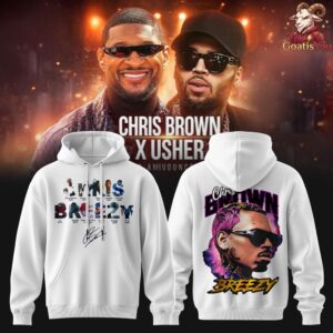 Chris Brown x Raymond Usher RB Tour 2026 Hoodie 2