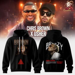 Chris Brown x Raymond Usher RB Tour 2026 T Shirt 3