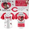 Cincinnati Reds x Bruno Mars x Hello Kitty x The Romantic Tour Jersey