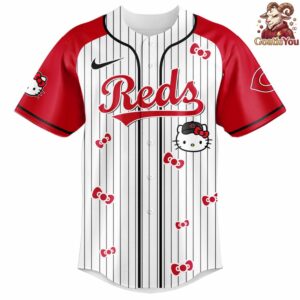 Cincinnati Reds x Hello Kitty Night Limited Edition Jersey 2