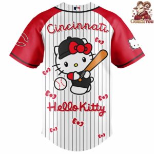 Cincinnati Reds x Hello Kitty Night Limited Edition Jersey 3