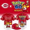 Cincinnati Reds x Pokémon GO Night Limited Edition Jersey