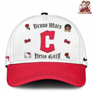 Cleveland Guardians x Bruno Mars x Hello Kitty x The Romantic Tour Jersey 4