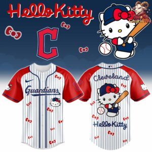 Cleveland Guardians x Hello Kitty Night Limited Edition Jersey