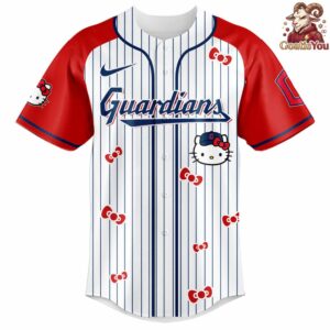Cleveland Guardians x Hello Kitty Night Limited Edition Jersey 2