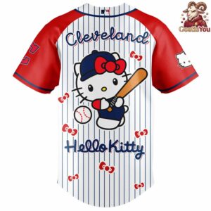 Cleveland Guardians x Hello Kitty Night Limited Edition Jersey 3