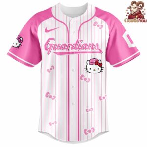 Cleveland Guardians x Hello Kitty Night Limited Edition Jersey 6