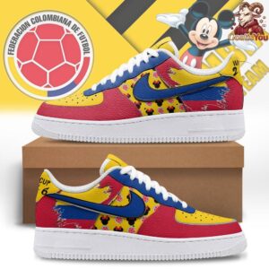 Colombia x Mickey World Cup 2026 Limited Edition Air Force 1 2