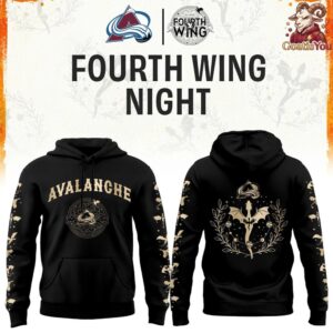 Colorado Avalanche Fourth Wing Night Limited Edition Hoodie