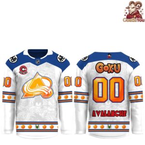 Colorado Hockey x Dragonball Z Limited Edition Hockey Jersey 2